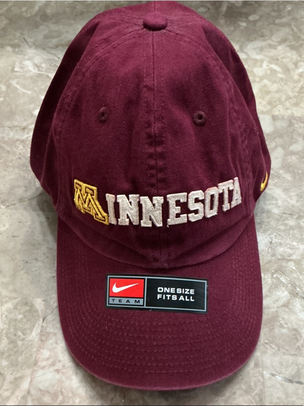 Nike Maroon Minnesota Embroidered Cap